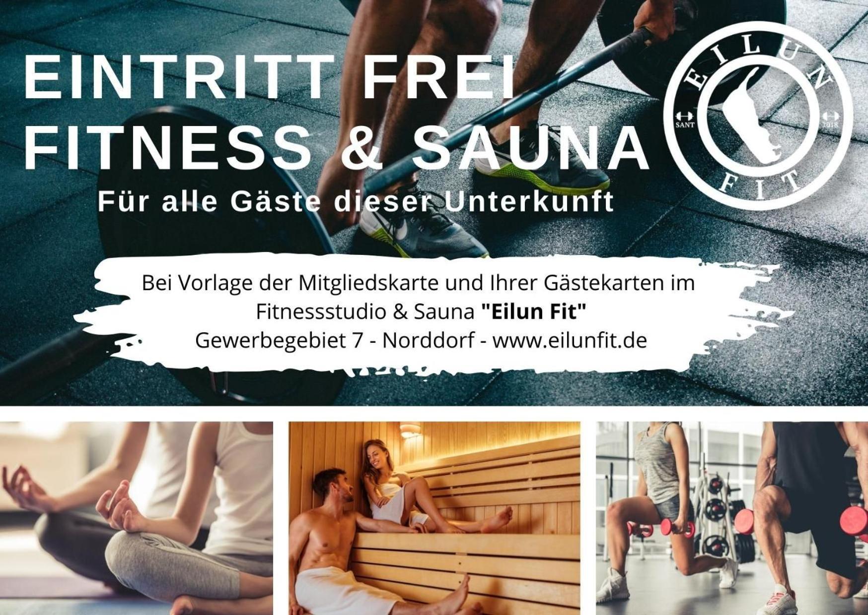 Weisse Duene Ferienwohnung *Weisse Duene 9 / Gen Norden* Wittdün Esterno foto