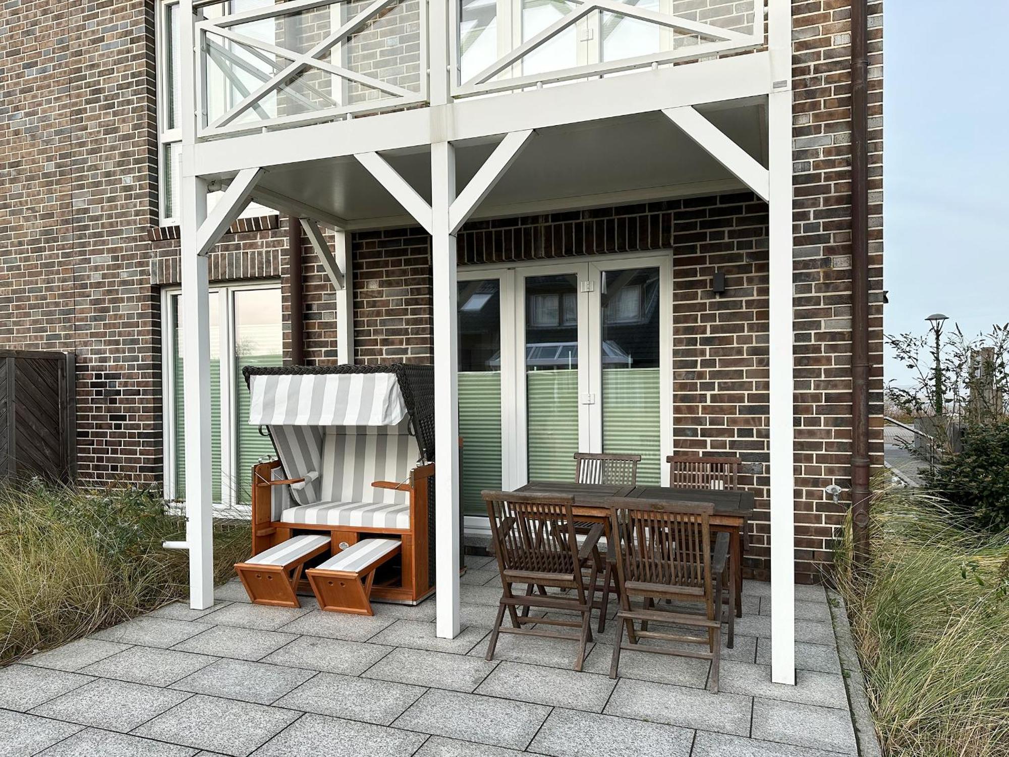 Weisse Duene Ferienwohnung *Weisse Duene 9 / Gen Norden* Wittdün Esterno foto